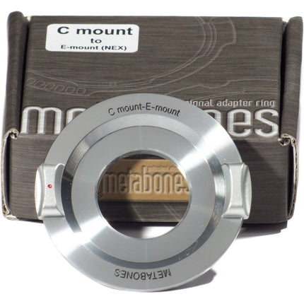 Metabones Adaptador Montura Lente C-Mount a Sony NEX Cromado