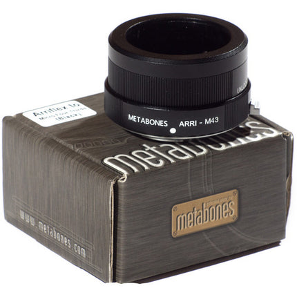 Metabones Adaptador de Lentes Arriflex a Micro Cuatro Tercios Negro