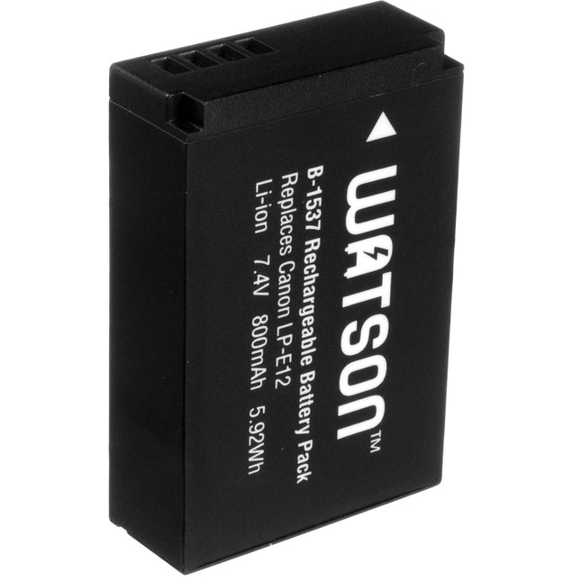 Watson LP-E12 Batería de Litio 7.4V 800mAh Reemplazo Canon con Garantía