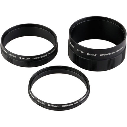 Vello Set de Tubos de Extensión Manual 7 14 y 28 mm para Canon EF EF-S
