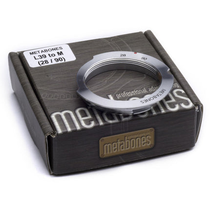 Metabones Adaptador Montura L39 28-90mm para Cámara Leica M 6-Bit