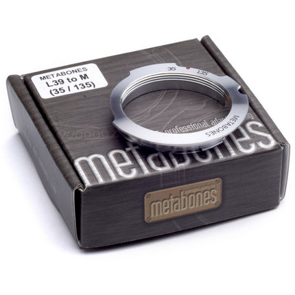 Metabones Adaptador L39 Montura 35-135mm para Cámara Leica M 6-Bit