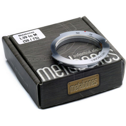 Metabones Adaptador Montura L39 50-75mm para Cámara Leica M 6-Bit