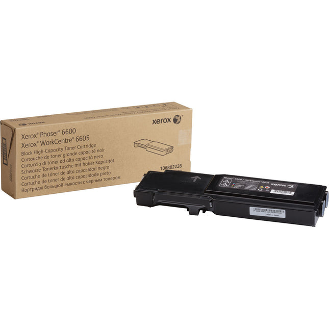 Xerox Toner Negro Alta Capacidad para Phaser 6600 WorkCentre 6605 8000 páginas