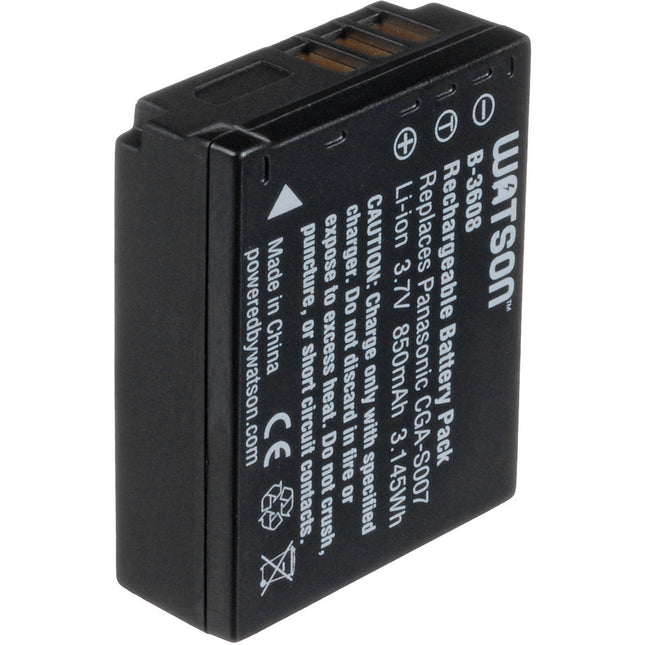 Watson CGA-S007 Batería de Litio 3.7V 850mAh para Panasonic batería de repuesto