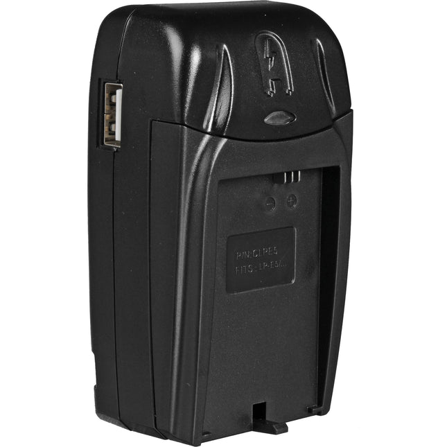 Watson Compact Cargador AC DC para Batería LP-E5 con Adaptador Euro y Coche