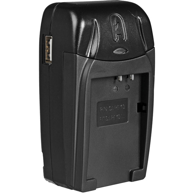 Watson Compact Cargador AC/DC para Batería LP-E10 con Indicador LED y Adaptadores Europeos y para Auto