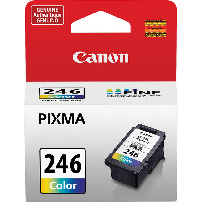 Cartucho de tinta color Canon CL-246 para PIXMA 180 páginas ISO