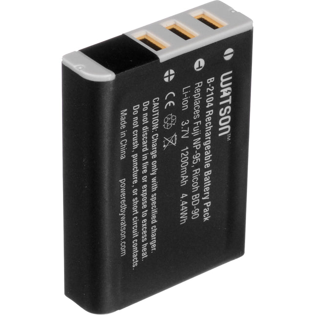 Watson NP-95 Pilas de Ion de Litio 3.7V 1200mAh Reemplazo para Fujifilm y Ricoh