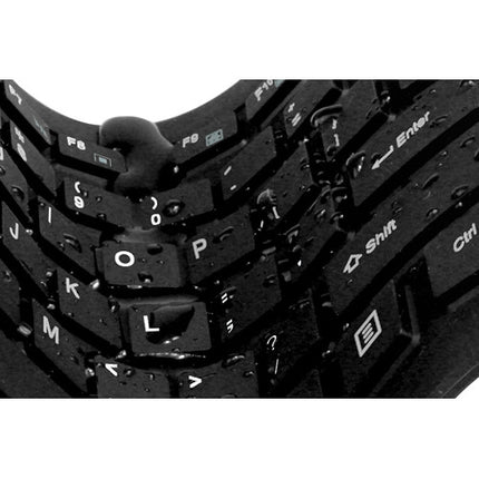 Adesso Teclado Flexible Antimicrobiano Waterproof 120 Teclas Silicona