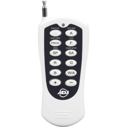 American DJ ADJ RFC Mando inalámbrico para luces LED con antena retráctil