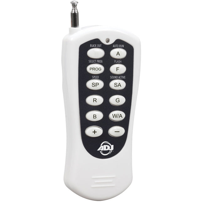 American DJ ADJ RFC Mando inalámbrico para luces LED con antena retráctil