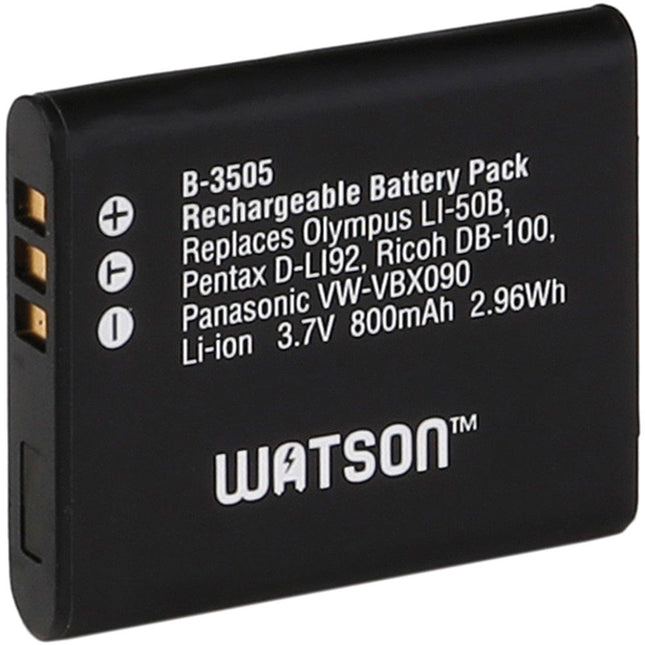 Watson LI-50B Batería de Iones de Litio 3.7V 800mAh con Garantía 1 Año