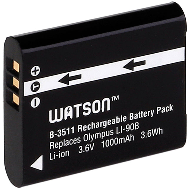 Watson LI-90B Batería de Ion Litio 3.6V 1000mAh Repuesto Olympus Ricoh