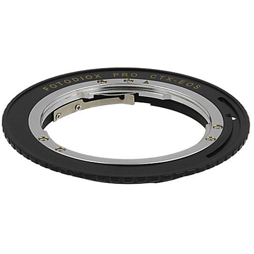 FotodioX Pro Adaptador para Montura de Lente Contax Yashica a Canon EF-Metal y Latón