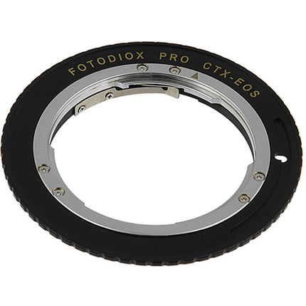 FotodioX Pro Adaptador para Montura de Lente Contax Yashica a Canon EF-Metal y Latón