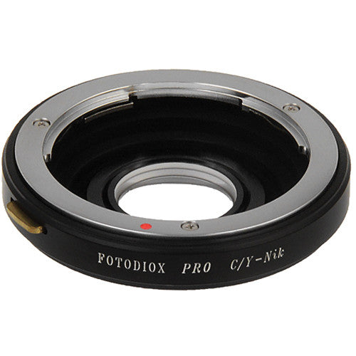 FotodioX Pro Adaptador de Montura para Lentes Contax Yashica a Nikon F 1.4x Multicapa