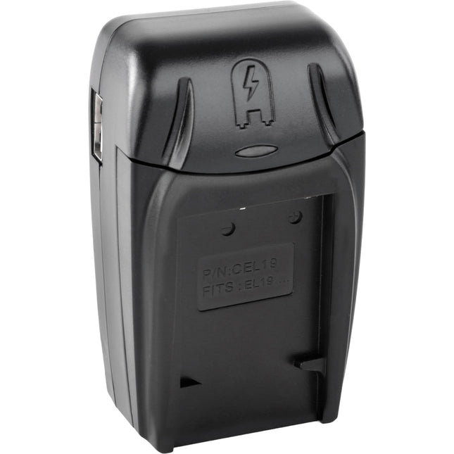 Watson Compact Cargador AC/DC para batería EN-EL19 NP-BJ1 con adaptador de coche y enchufe Europa