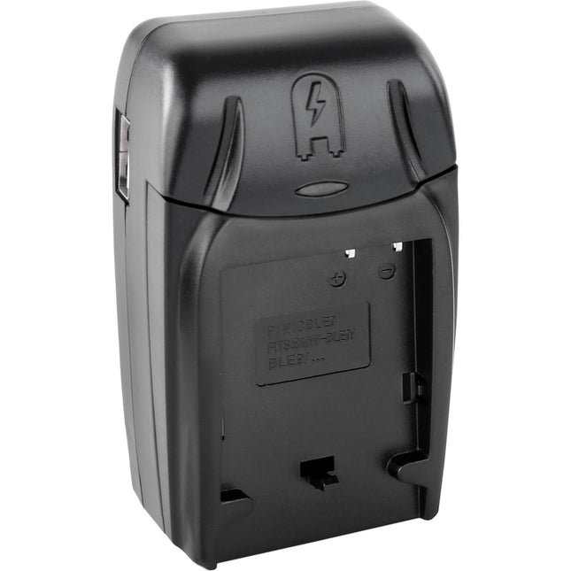 Watson Compact Cargador AC/DC para Baterías DMW-BLE9 DMW-BLG10 BP-DC15 con Adaptador Euro y Coche
