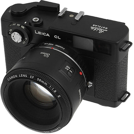 Adaptador FotodioX para Lentes Canon EF EF-S a Cámara Digital Leica M-Series