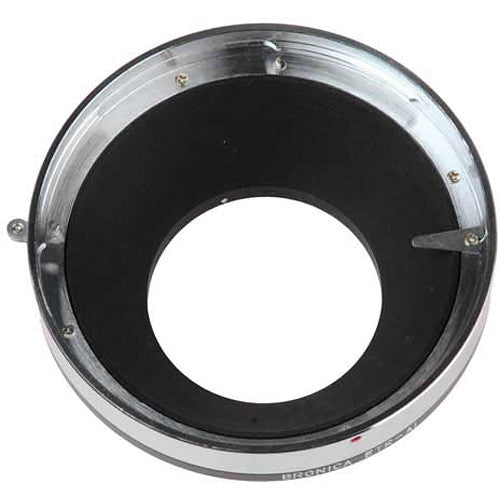 FotodioX Pro Adaptador Montura para Lentes Bronica ETR a Nikon F con Montura de Resorte y Acabado en Latón