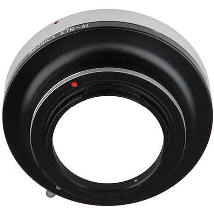 FotodioX Pro Adaptador Montura para Lentes Bronica ETR a Nikon F con Montura de Resorte y Acabado en Latón