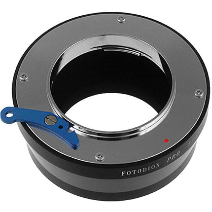 Adaptador de objetivo FotodioX Exakta Auto Topcon para cámaras Micro Cuatro Tercios acero inoxidable
