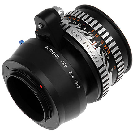 Adaptador de objetivo FotodioX Exakta Auto Topcon para cámaras Micro Cuatro Tercios acero inoxidable