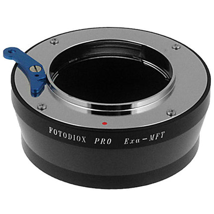 Adaptador de objetivo FotodioX Exakta Auto Topcon para cámaras Micro Cuatro Tercios acero inoxidable
