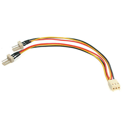 StarTech TX3 Cable divisor de energía para ventiladores 6 pulgadas 3 pines PC y Mac compatible