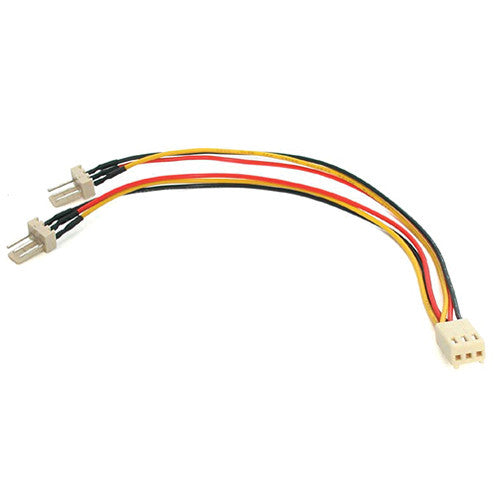 StarTech TX3 Cable divisor de energía para ventiladores 6 pulgadas 3 pines PC y Mac compatible