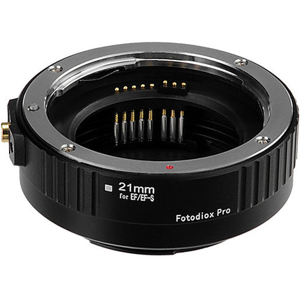 FotodioX Pro Kit de Tubos de Extensión Macro Automático 13mm 21mm 31mm para Canon EF y EF-S