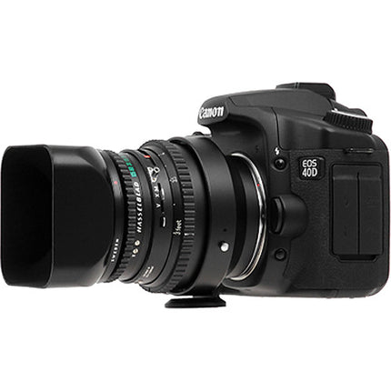 FotodioX Pro Adaptador de Montura para Lente Hasselblad V a Canon EF Montura con Montura de Trípode y Construcción Metálica