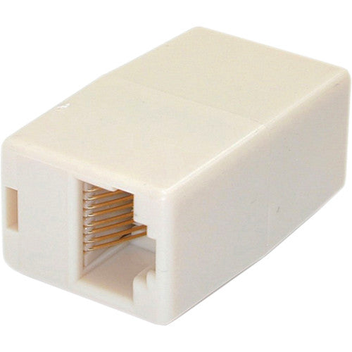 StarTech Acoplador Modular Inline Cat5e RJ45 Beige 8 Conductores