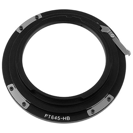 FotodioX Pro Adaptador de Montura para Lente Hasselblad V a Pentax 645 con Mecanismo de Bloqueo