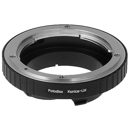 FotodioX Konica AR Adaptador de Lente para Cámaras Leica M con Enfoque Infinito y Acabado Acero Inoxidable