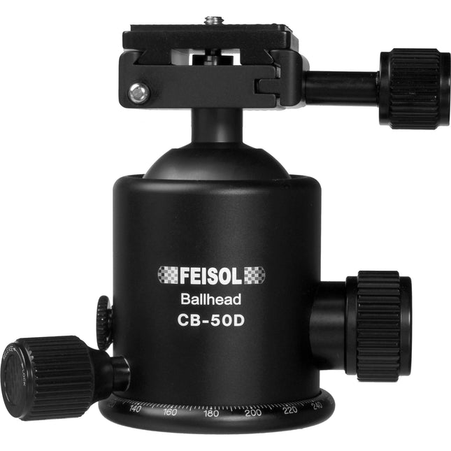 FEISOL CB-50D Rótula para Trípode Capacidad 41 lb con Placa QP-144750