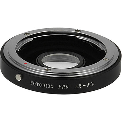 FotodioX Pro Adaptador de Montura para Lente Konica AR a Nikon F 1.4x Multicapa Foco Corrección