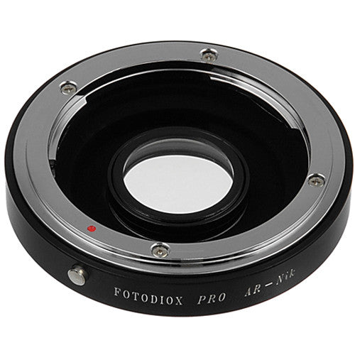 FotodioX Pro Adaptador de Montura para Lente Konica AR a Nikon F 1.4x Multicapa Foco Corrección