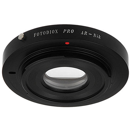 FotodioX Pro Adaptador de Montura para Lente Konica AR a Nikon F 1.4x Multicapa Foco Corrección