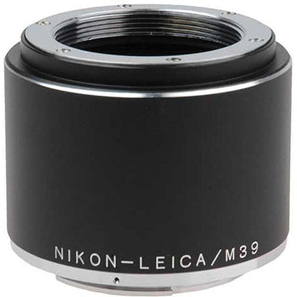 FotodioX Pro Adaptador de Montura Visoflex M39 a Nikon F Macro Latón acero inoxidable