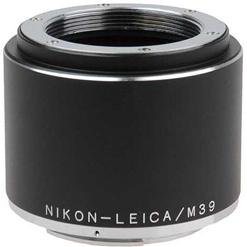 FotodioX Pro Adaptador de Montura Visoflex M39 a Nikon F Macro Latón acero inoxidable