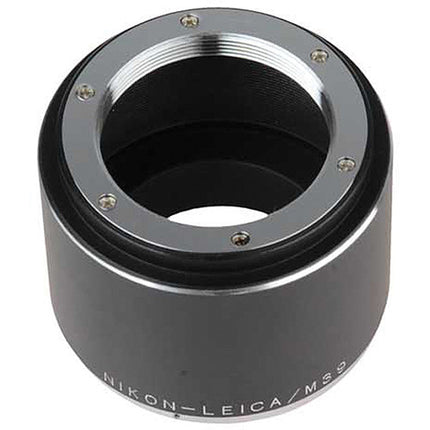 FotodioX Pro Adaptador de Montura Visoflex M39 a Nikon F Macro Latón acero inoxidable