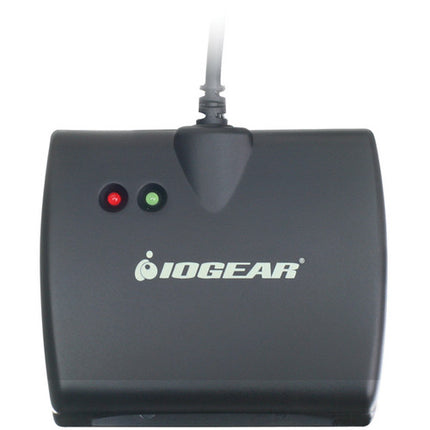 IOGEAR USB Smart Card Access Reader con cable de 1.52m y conexión USB tipo A