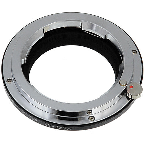 Adaptador de Montura FotodioX Leica M Pro para Cámaras Fujifilm Acero Inoxidable