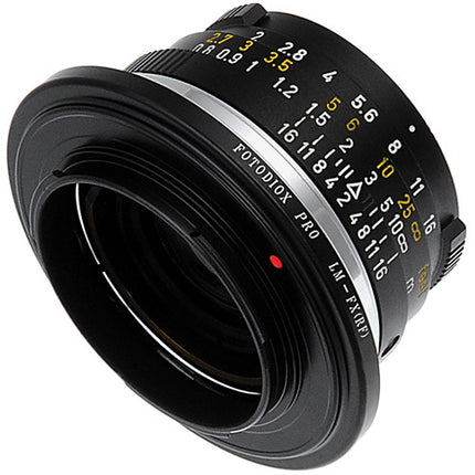 Adaptador de Montura FotodioX Leica M Pro para Cámaras Fujifilm Acero Inoxidable