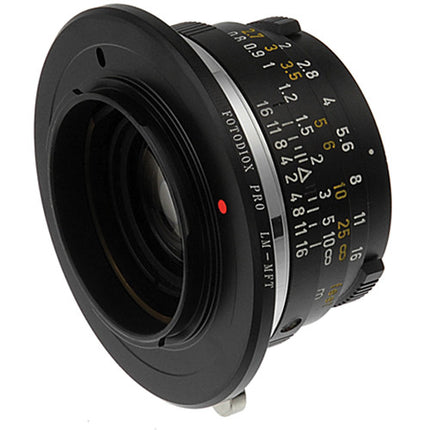 Adaptador de Montura FotodioX Leica M Pro para Cámaras Micro Cuatro Tercios Acabado Acero Inoxidable