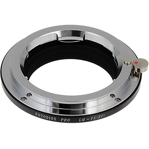 Adaptador de Montura FotodioX Leica M Pro para Cámaras Fujifilm Acero Inoxidable