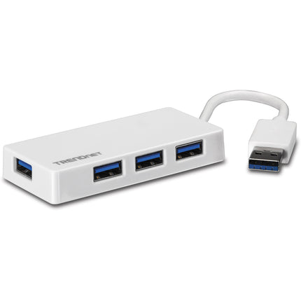 TRENDnet Hub USB 3.0 de 4 Puertos 5 Gbps Compatible Windows Mac