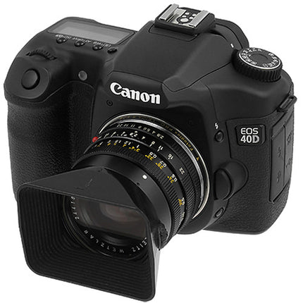 FotodioX Pro Adaptador Montura para Objetivo Leica R a Canon EF Metal y Latón